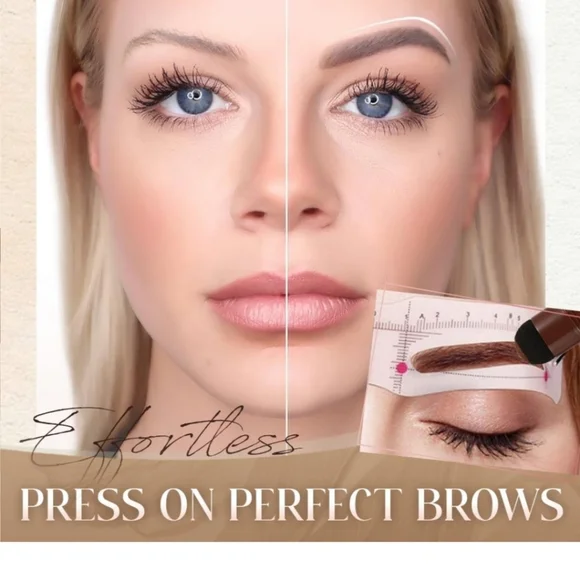 Perfect Brow Stencil Stamp Kit in BLACK - Picture 2 of 11